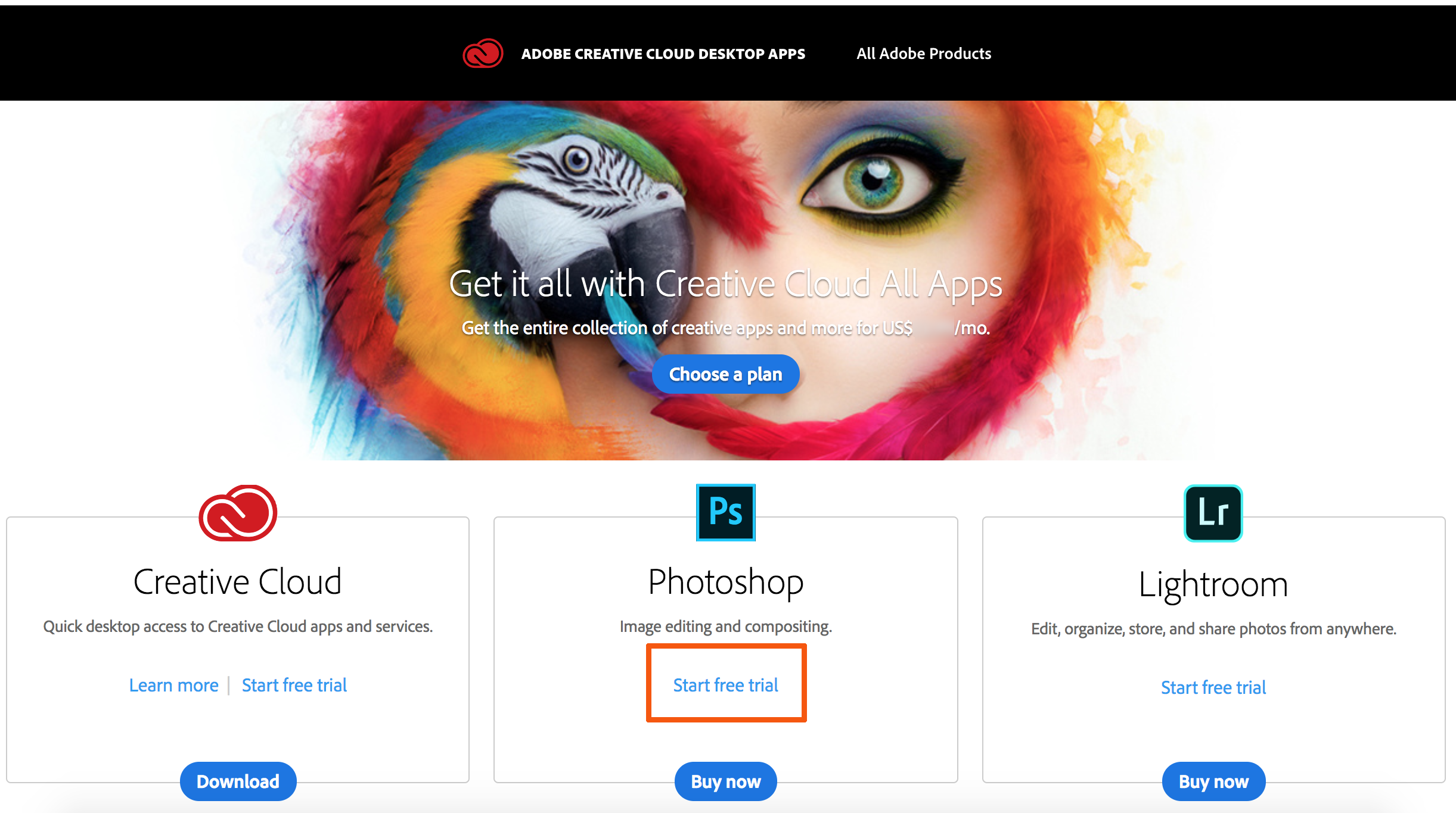 Adobe Creative Cloud Free Trial Student
